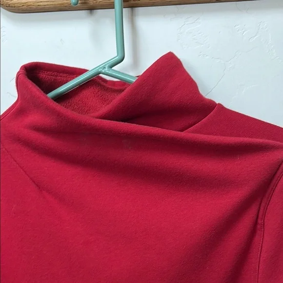 Athleta Red Turtleneck Dress - Picture 2 of 8